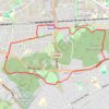 Trace GPS Lesnes Abbey Park, itinéraire, parcours