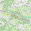 Trace GPS trace raquettes la rosière, itinéraire, parcours