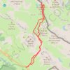 Trace GPS Mont Soubeyran (Tête de l'Alp), itinéraire, parcours