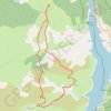 Trace GPS De La Baume à Courchons (04), itinéraire, parcours