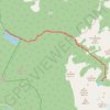Trace GPS Crater Lake, itinéraire, parcours