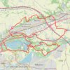 Trace GPS Entre cotiere et miribel Jonage, itinéraire, parcours