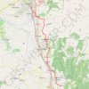 Trace GPS De Preta à Foligno, itinéraire, parcours