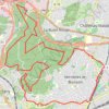 Trace GPS Sur les sentiers de découverte du Bois de Verrières, itinéraire, parcours