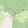 Trace GPS Cime de Ventabren et Pas de l'Agrée, itinéraire, parcours
