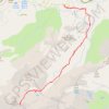 Trace GPS Cormet de Roselend vers Col du Grand Fond, itinéraire, parcours
