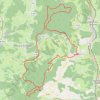 Trace GPS Pays Beaujolais - Haute Vallée d'Azergues - Grandis, itinéraire, parcours