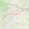 Trace GPS Compostelle oissac-Nogaro, itinéraire, parcours