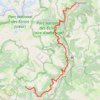 Trace GPS GR50 De Briançon à Réallon (Hautes-Alpes), itinéraire, parcours