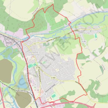 Trace GPS Autour de Dombasle-sur-Meurthe, itinéraire, parcours