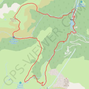 Trace GPS Pic de Massayre, itinéraire, parcours