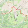 Trace GPS Col des Pisses, itinéraire, parcours