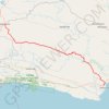 Trace GPS Willowmore - Jeffreys Bay, itinéraire, parcours