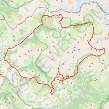 Trace GPS Tour du Vieux Chaillol, itinéraire, parcours