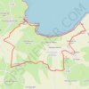 Trace GPS Cotentin, circuit Jacques Prévert, itinéraire, parcours