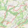 Trace GPS Autour de Groisy, itinéraire, parcours