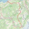 Trace GPS Randonnée du lac Léman au Mont Blanc, itinéraire, parcours