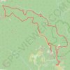 Trace GPS Esterel centre par le Perthus, itinéraire, parcours