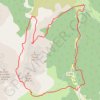 Trace GPS Tour des Peygus Combe Malazen, itinéraire, parcours