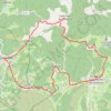 Trace GPS trace, itinéraire, parcours