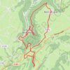 Trace GPS consolation, itinéraire, parcours