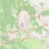 Trace GPS Boucle Ceillac - Saint-Véran, itinéraire, parcours