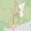 Trace GPS Baou de la Gaude, itinéraire, parcours