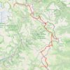 Trace GPS Larche Monêtier les Bains, itinéraire, parcours