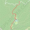 Trace GPS Belvédère du ranc, itinéraire, parcours