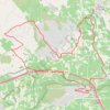 Trace GPS Petit circuit autour de La Cadière d'Azur, itinéraire, parcours