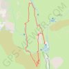 Trace GPS Lac du Lauzon, itinéraire, parcours