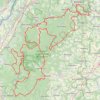 Trace GPS DE - 410km - Forêt Noire, itinéraire, parcours