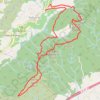 Trace GPS Montagne noire - Seborga, itinéraire, parcours