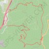 Trace GPS Randonnée à partir du Col de l'Auriasque, itinéraire, parcours