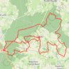 Trace GPS En forêt de Bercé - Jupilles, itinéraire, parcours