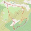 Trace GPS Saint Geniez tour du Dromont, itinéraire, parcours