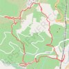Trace GPS Boucle Paulilles-Cosprons, itinéraire, parcours