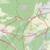 Trace GPS 22 06 12 Grez sur Loing - Tacots des lacs, itinéraire, parcours