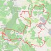 Trace GPS Boucle VTT depuis Saint-Sulpice-de-Cognac, itinéraire, parcours