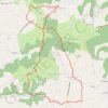 Trace GPS Labastide-Marnhac-Lhospitalet, itinéraire, parcours