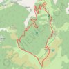 Trace GPS Pla de Montcamp - Miglos, itinéraire, parcours