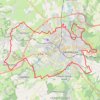 Trace GPS Ronde hivernale autour de Montluçon, itinéraire, parcours