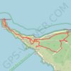 Trace GPS Fort Nepean - Mornington Peninsula, itinéraire, parcours