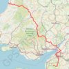 Trace GPS TT22 Jo10 M8/06 : Aberystwyth à Cheddar, itinéraire, parcours