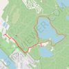 Trace GPS Boucle dans le Parc national du Mont-Saint-Bruno, itinéraire, parcours