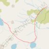 Trace GPS Lacs de Melo, Capitello et Goria, itinéraire, parcours