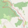 Trace GPS Gorges du petit Buech, itinéraire, parcours