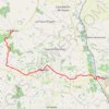 Trace GPS Lectoure-La-Romieu, itinéraire, parcours