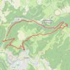 Trace GPS Rando Vallée de la Brême Ornans, itinéraire, parcours