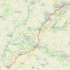 Trace GPS Chemin de Tours (de Melle à Villiers-sur-Chizé), itinéraire, parcours